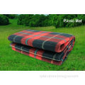Gymnastic mat used picnic mat with Irreversible flannelette fabric